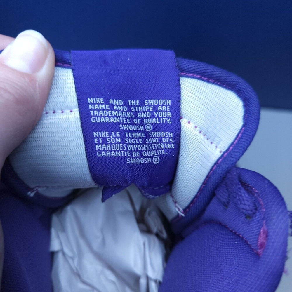 Nike Air Force 1 High SP Purple White 2015 Size Mens 9 - No Strap 823297-500 - Picture 7 of 9